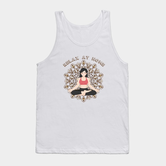 Relax At Home Tank Top by UnderDesign